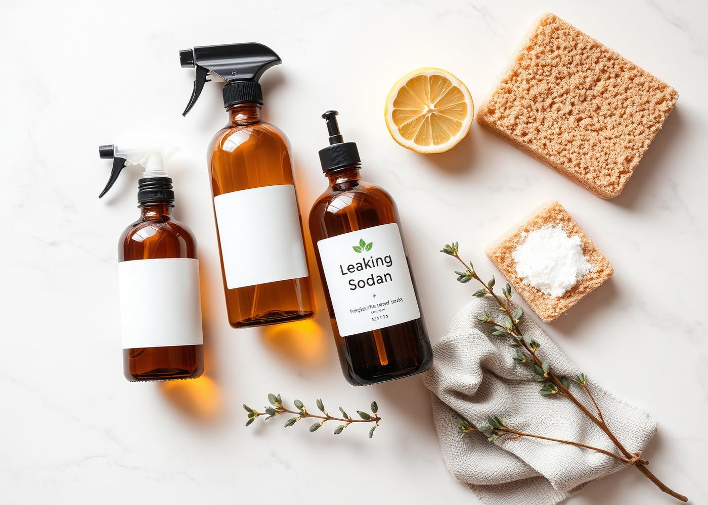 Non-toxic eco cleaning products